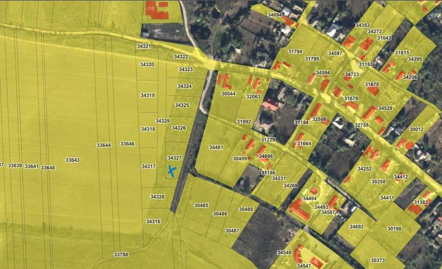 vand teren intravilan situat in comuna Mahmudia jud Tulcea 1000m2 - 2