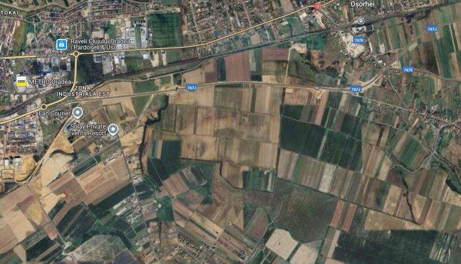 Gaminvest Teren extravilan 7807 mp, Osorhei, aproape de centura, V4041 - 1