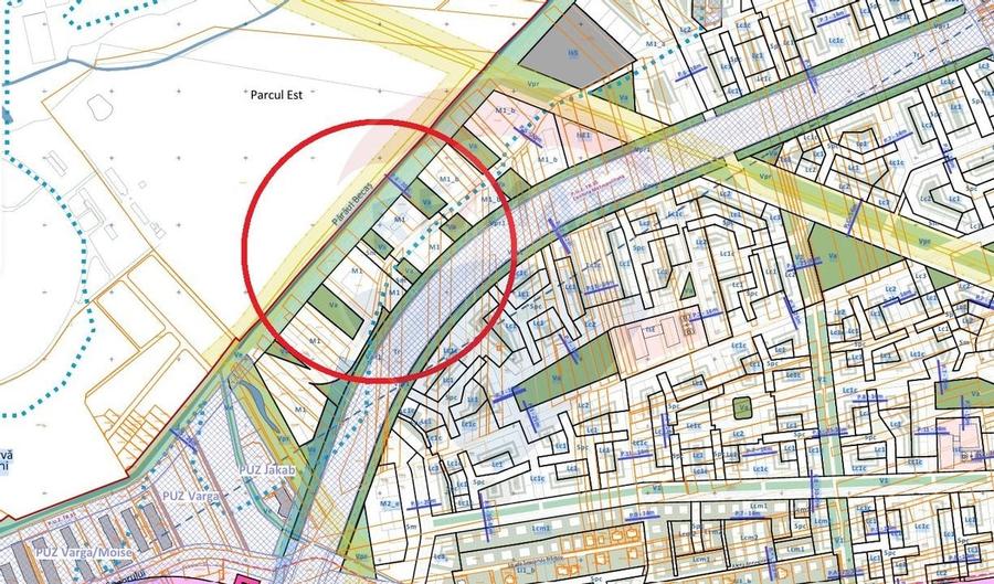 Teren de vanzare in PUZ Sopor! Zona M1 ! H max 35m ! - 3