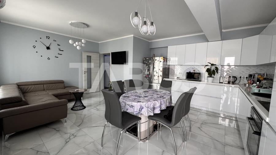 Apartament cu 3 camere de vanzare 80mp mobilat utilat terasa Turnisor - 3