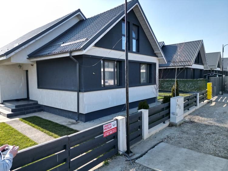 Casă individuală modernă | de vânzare P+M - Comuna Berceni | 4 camere, teren 406 - 6