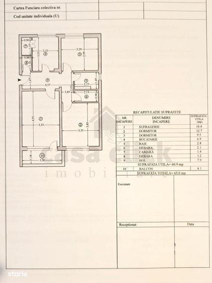 Apartament 3 camere decomandat, zona centrala Mazepa 1 zona Ancora - 1