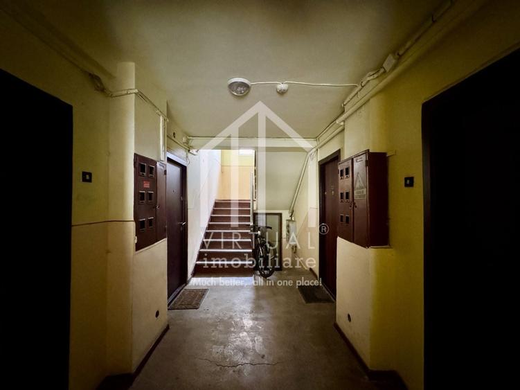 Garsoniera mobilata, 28mp utili, parter inalt, zona Ipas - 8