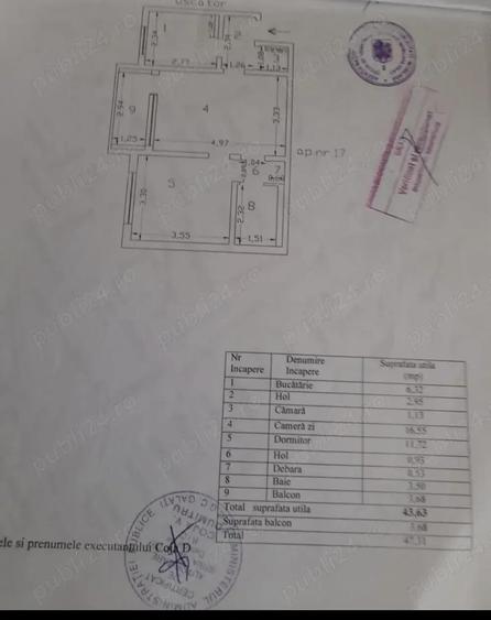 De vanzare Apartament 2 camere Tiglina I - 1