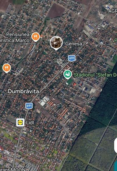 Teren Construcții intravilan de 654 mp, în Dumbrăvița