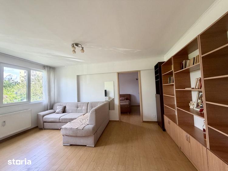 Apartament cu 2 camere semidecomandat, mobilat în Timpuri Noi