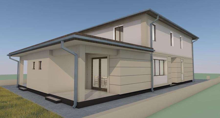 Duplex cu 4 camere si teren generos 350mp - 3