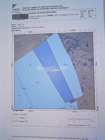 Vand teren intravilan Sopor