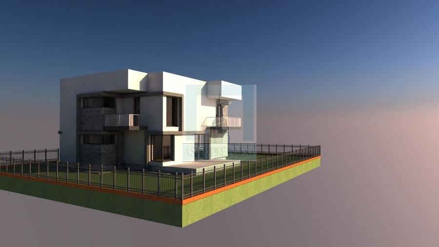 Casa/Villa ,stil Mediteranean, finalizată - zona Primăverii/Sanpetru - 2