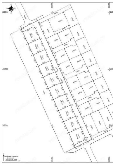 Loturi Intravilan In Rate Berceni | utilitati:curent,drum | #UG15BF - 2