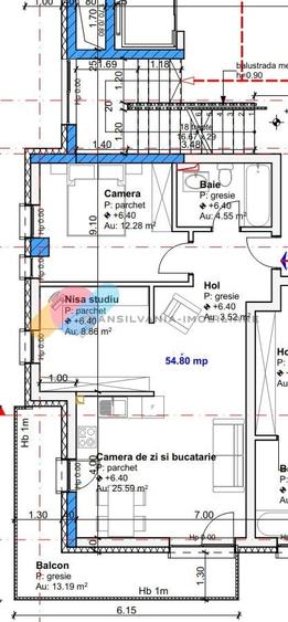 Apartament 3 camere, 55mp, Premium, Între Lacuri, Finisat 2026 - 2