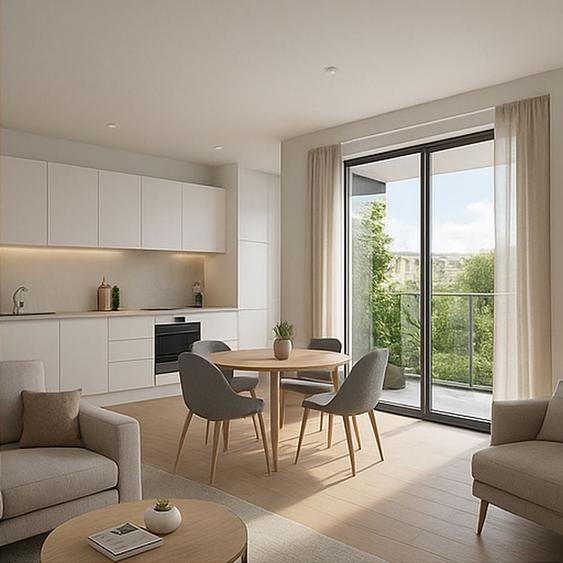 Apartament cu 2 camere și terasă de 6.11 m², în Mangalia-800 de metri de plajă - 6