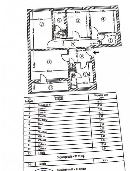 Apartament 4 camere Policlinica Titan - 2