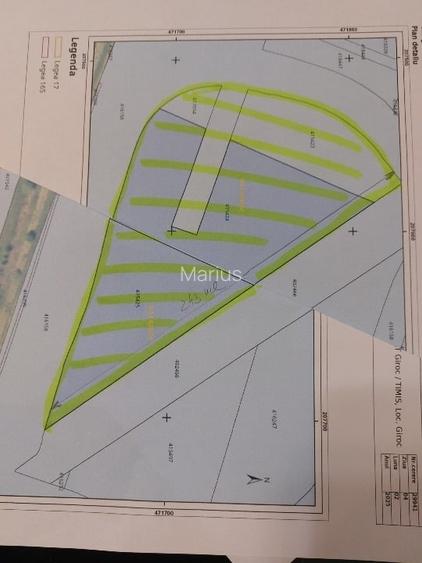 Teren intravilan situat pe soseaua principala  la urcare pe centura