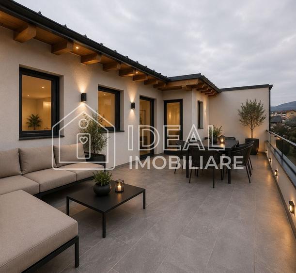 Duplex Modern cu 4 camere si gradina, în Gușterita - 2