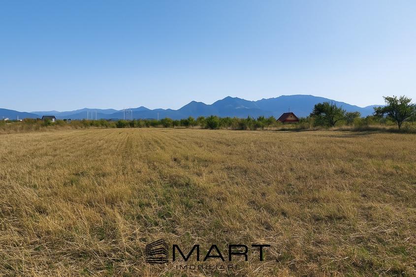 Teren intravilan de vanzare in Sanpetru - 500 mp, utilitati si case in apropiere - 2