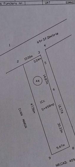 Vand teren in cornetu comuna simnicul de sus - 1