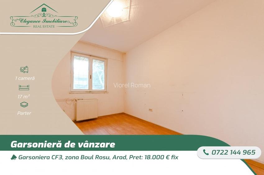 Garsoniera CF3, zona Boul Rosu, Arad
