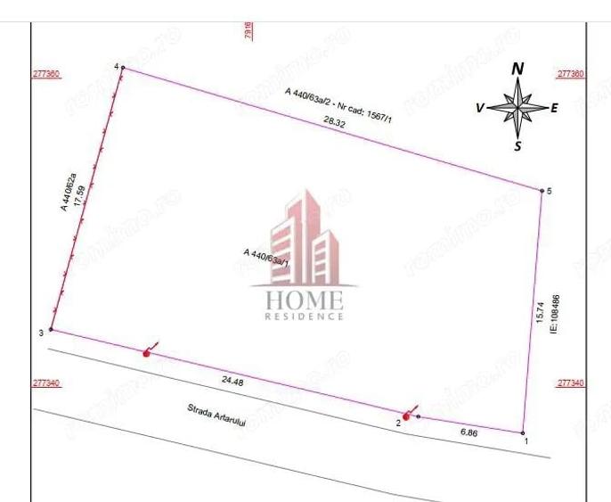 Costinesti- Golful Francez- 500 mp- Intravilan- D=30 ml- Utilitati - 8