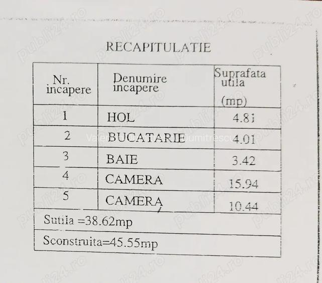Apartament 2 camere, parter, Ploiesti, Cosminele