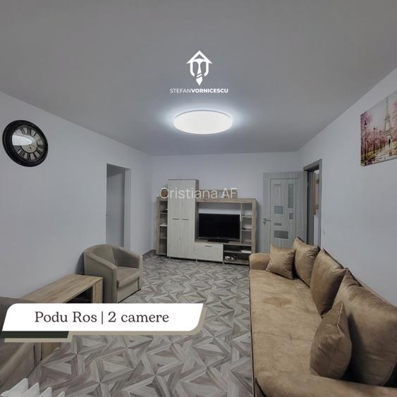 Prima inchiriere | Apartament cu 2 camere SD | Complet renovat | Podu Ros