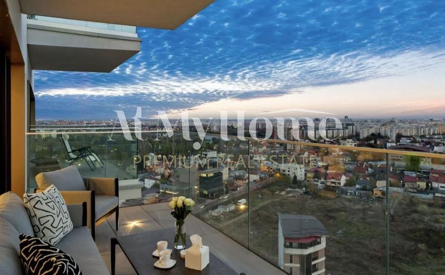 Apartament NOU 3 camere, vedere panoramica, parcare, Barbu Vacarescu - 20