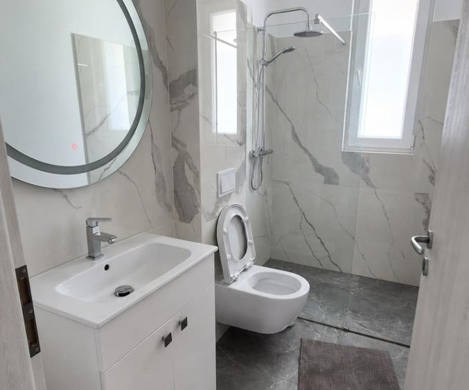 Apartament nou, mobilat, utilat, 3 camere, 2 băi, garaj subteran, terasă mare - 8