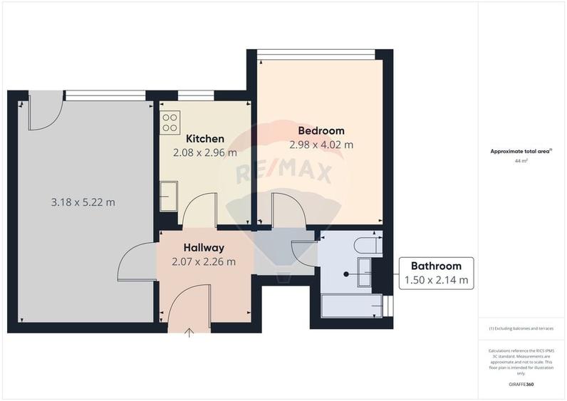 Apartament cu 2 camere de vanzare - Zona Alexandru Obregia - 9