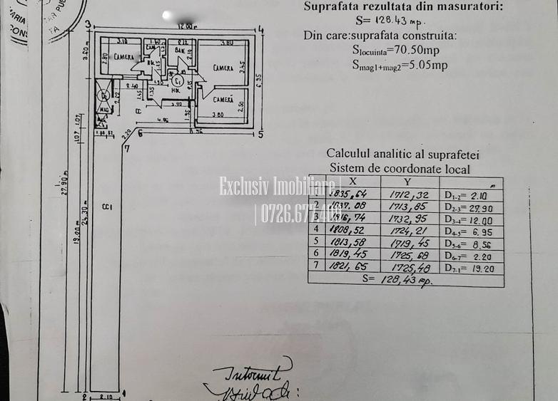 DELFINARIU - Casa cu 3 camere - centrala pe gaz, imbunatatiri partiale - - 17