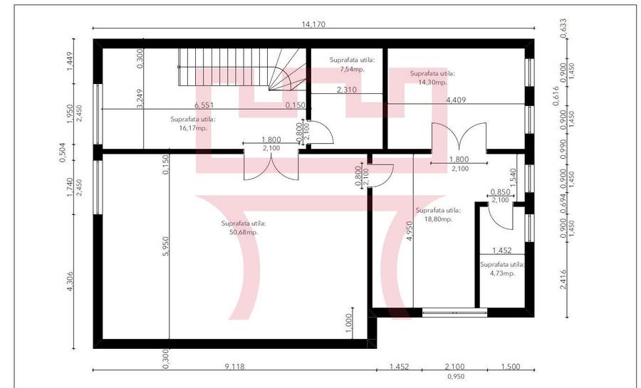 Casa functiuni multiple pretabil pentru schimbare destinatie Cipariu - 8