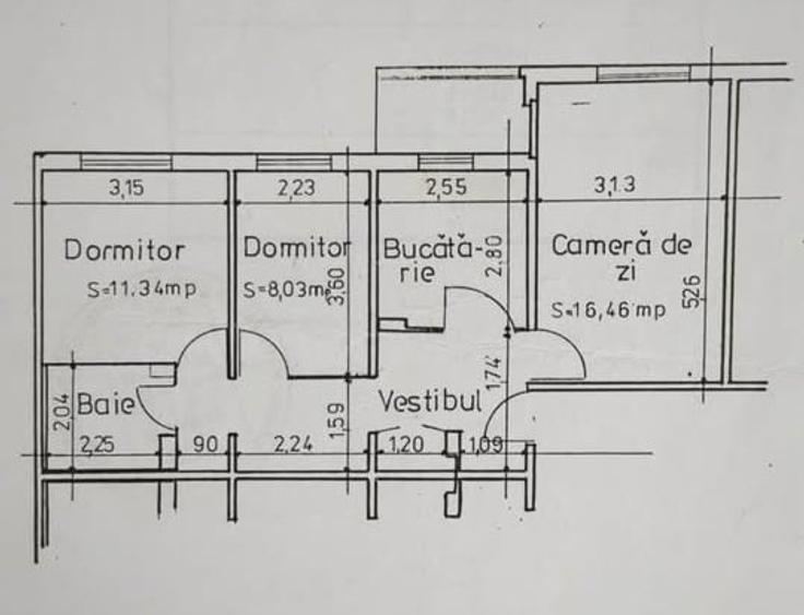 Apartament cu 3 camere decomandat, zona Alexandru cel Bun - 8