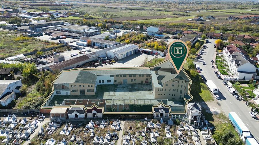 Proprietate multifunctionala - teren generos, cladire si hala in Lugoj - 2