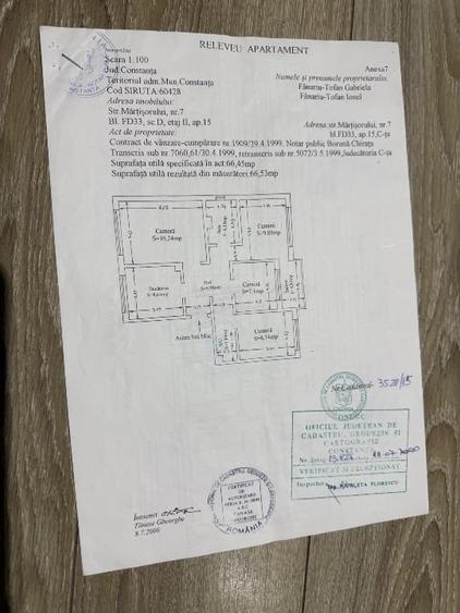 Apartament cu 4 camere decomandat în Km 4-5