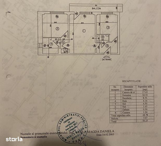 Apartament cu 2 camere decomandat, mobilat în Grivița