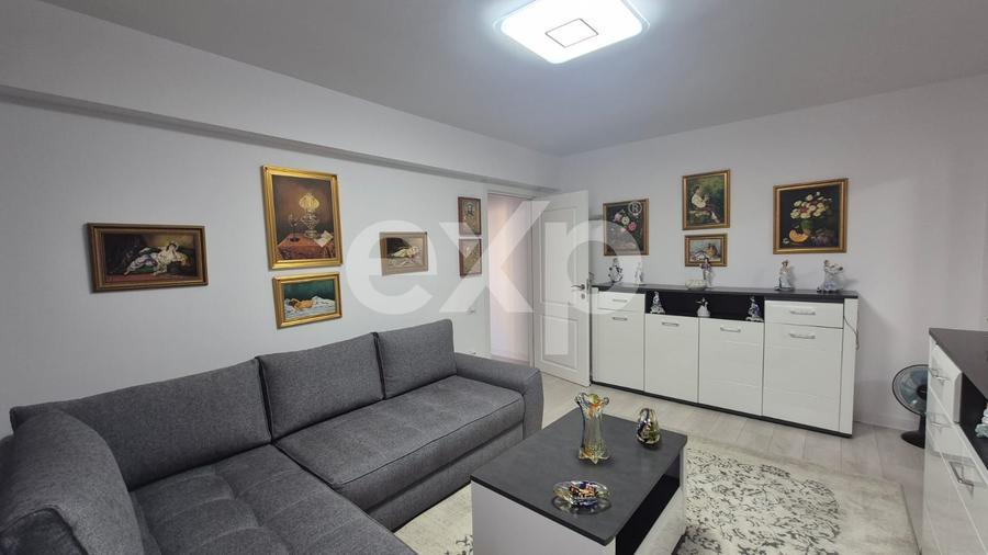 Apartament cu 3 camere decomandat, mobilat în Central