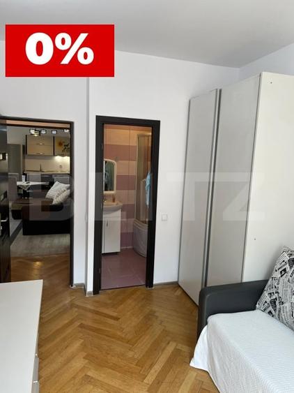 Apartament cu 3 camere decomandat, mobilat în Centrul Istoric
