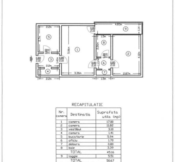 Apartament 2 camere || luminos || Confort 1  ||  ParkLake || Parcul IOR - 11