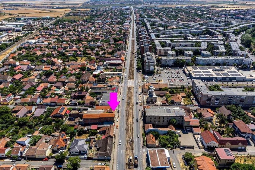 Spatiu comercial + hală pe Calea Radnei – oportunitate investitie!