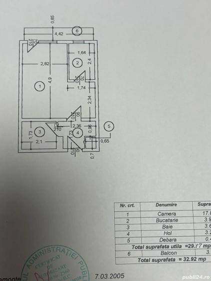 Popietar,Garsoniera,Petre Ispirescu CaleaRahovei - 2