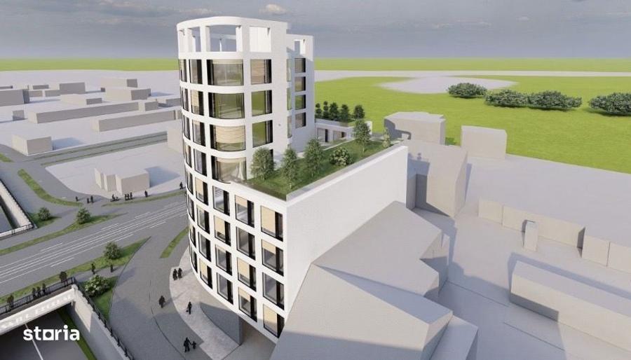 Teren ultracentral cu proiect P+8E avizat CMUAT | Dublu Front - 1