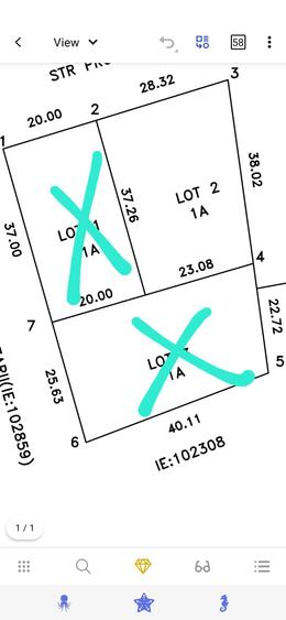 Vand teren in intravilanul com Baraganu la 25 km de Agigea - 1