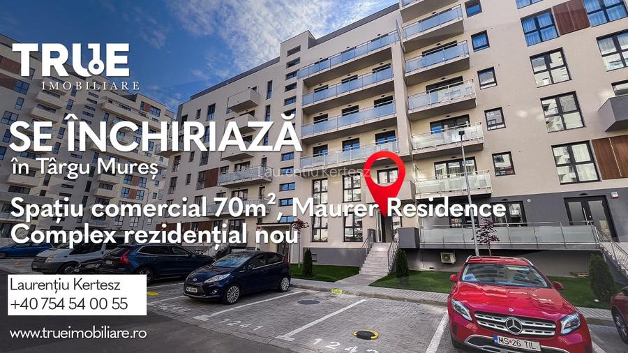 Spațiu comercial de închiriat, 70m? - Maurer Residence, B23