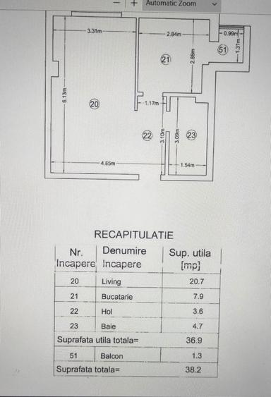 Apartament 1 camera de vanzare Bloc nou 2026 | Incalzire in pardoseala | AC - 3