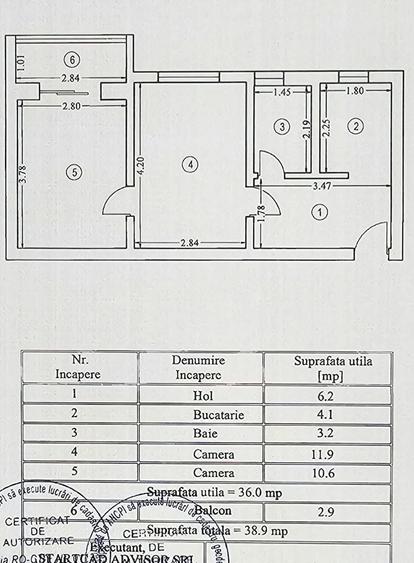 Apartament 2 camere zona City Park Mall - 6