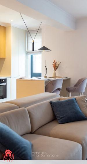 Apartament cu 3 camere semidecomandat, mobilat în Herăstrău