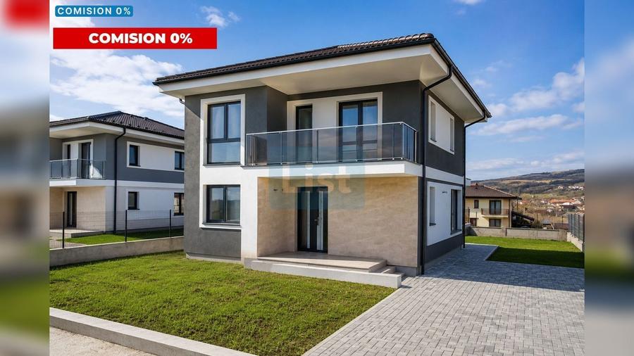 Casă cu 5 camere cu Teren 500 Mp în Chinteni