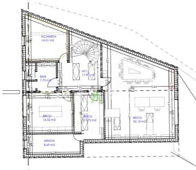 Hală multifuncțională+spații administrative/de locuit 558mp | Iris–Piața 1 Mai - 30