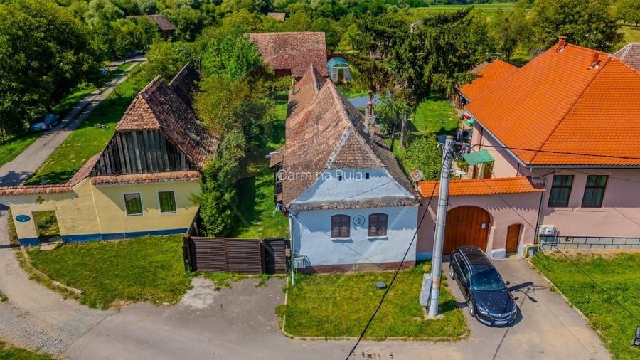 Casa saseasca cu Poveste in inima Transilvaniei/5500 mp teren/Bunesti