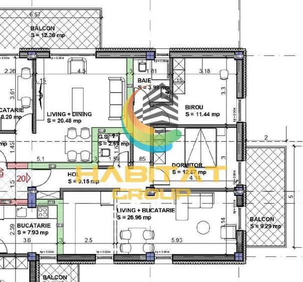 Apartament vanzare 3 camere nou Mihai Bravu proximitate metrou - 7