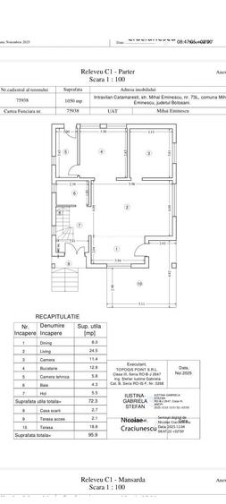 Urgent vand casa Botosani,Ipotesti-Catamarasti - 2